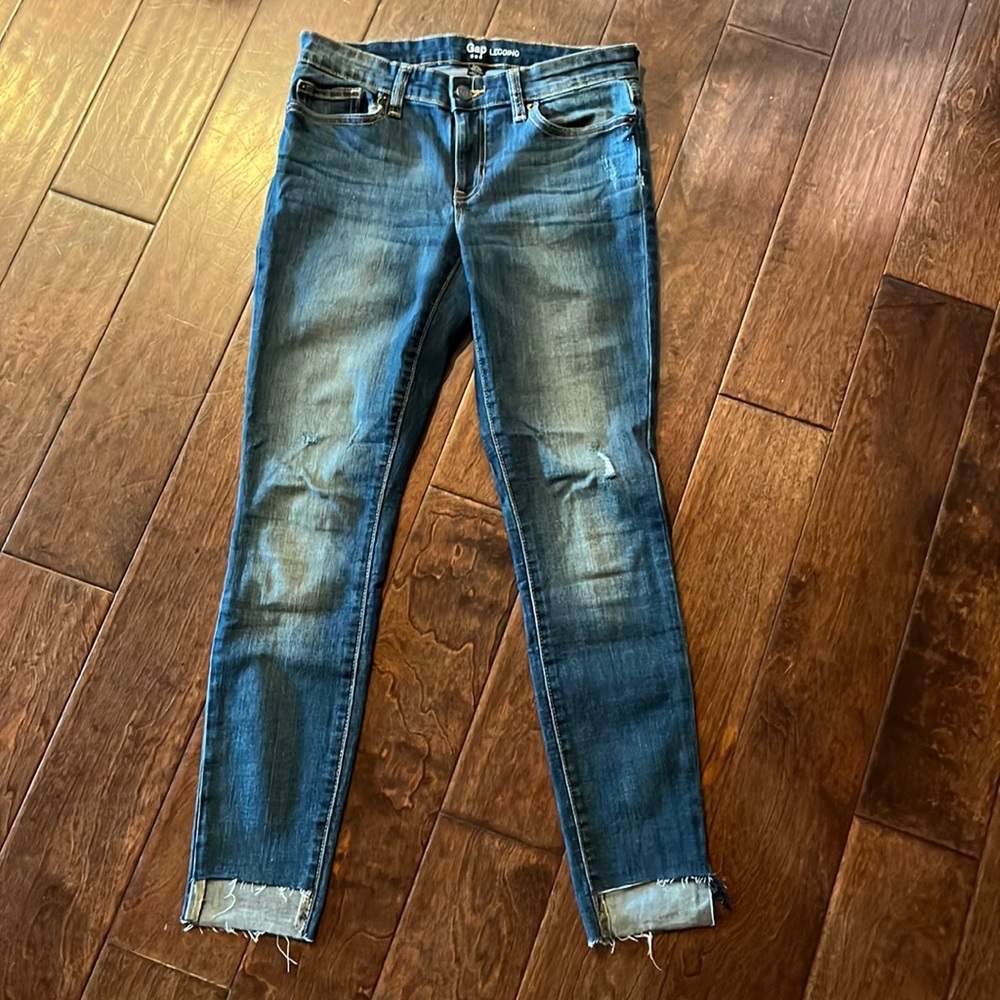 Gap jeans, legging style size 2